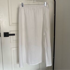 Joe Fresh Linen Midi Skirt